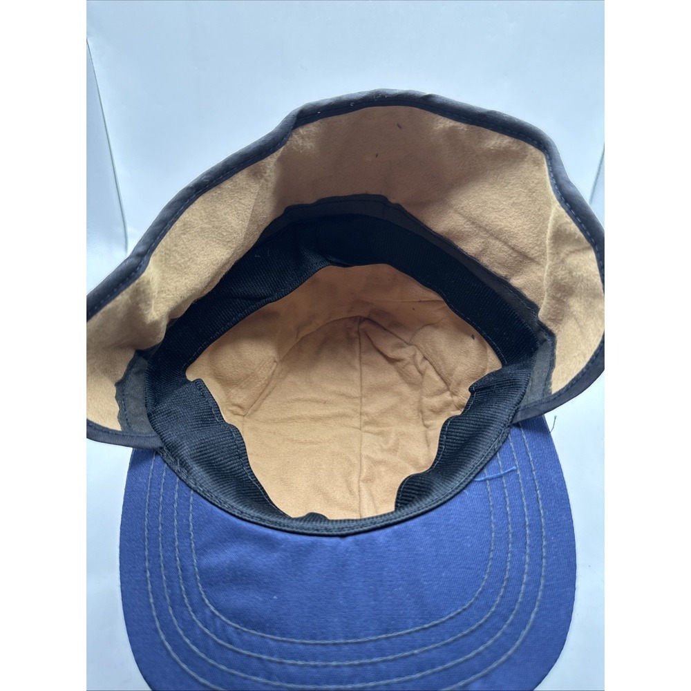 New Vintage Thinsulate 3M Navy Blue Hat Ear Flaps Size S Made In USA! - Picture 8 of 8